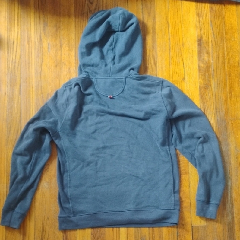 Tracksmith Blue Hoodie Sweater - Picture 3 of 3
